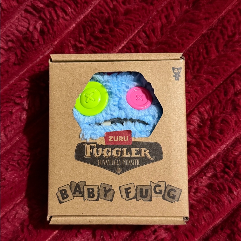 ZURU Fuggler Baby Fugg Blue Stuffed Animal